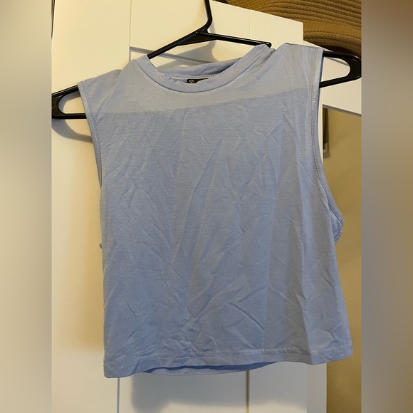 Blue tank top - Picture 1 of 2